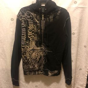 💥Resurge distressed zip up hoodie💥